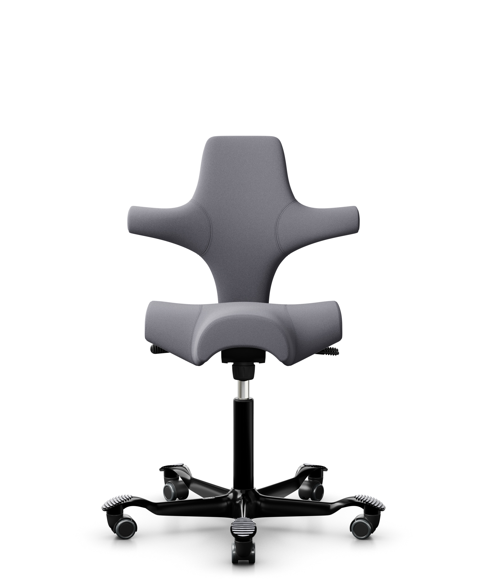 HAG Capisco 8106 Stoff Xtreme Grau Gestell Schwarz
