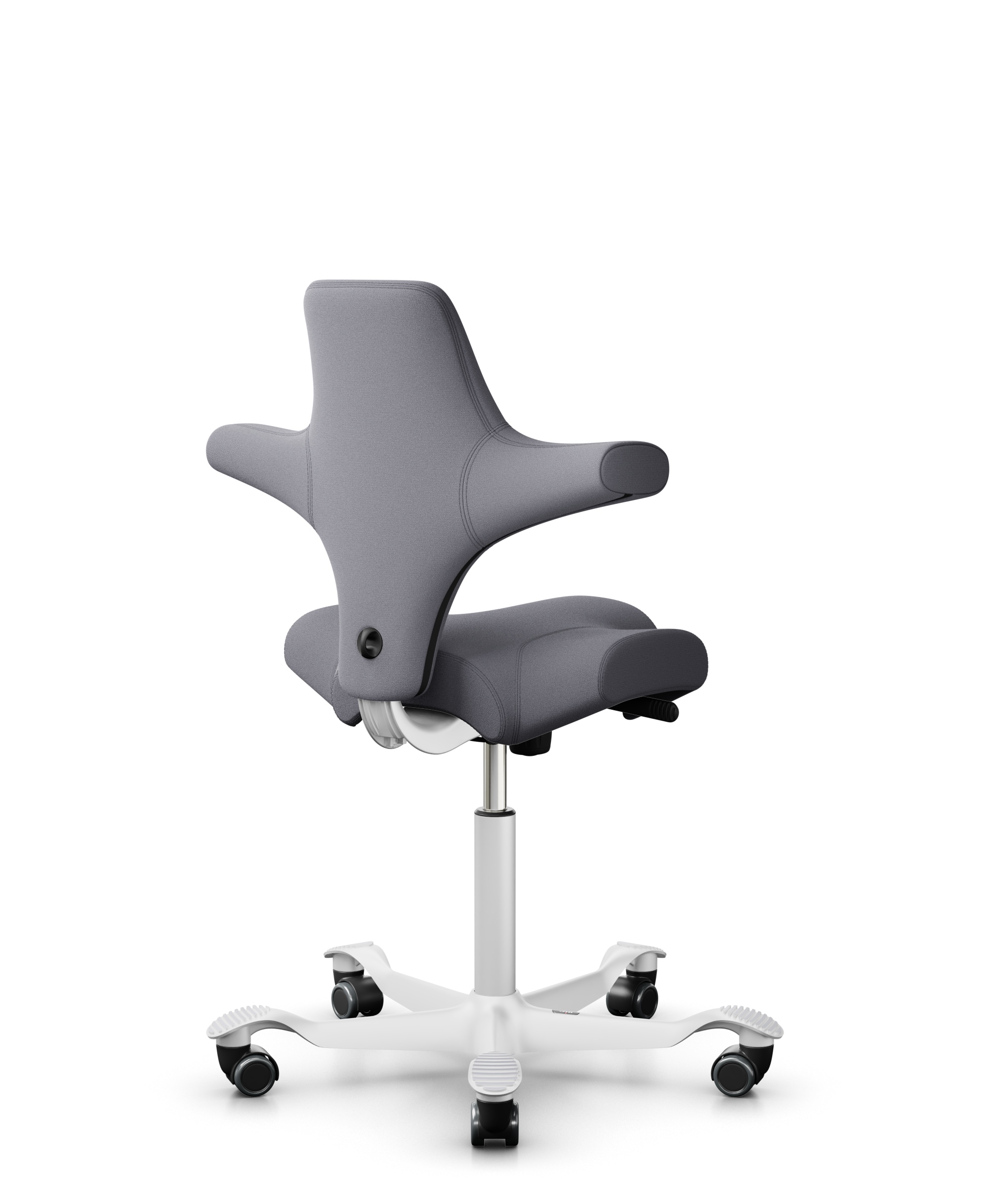 HAG Capisco 8106 Stoff Xtreme Grau Gestell Weiss