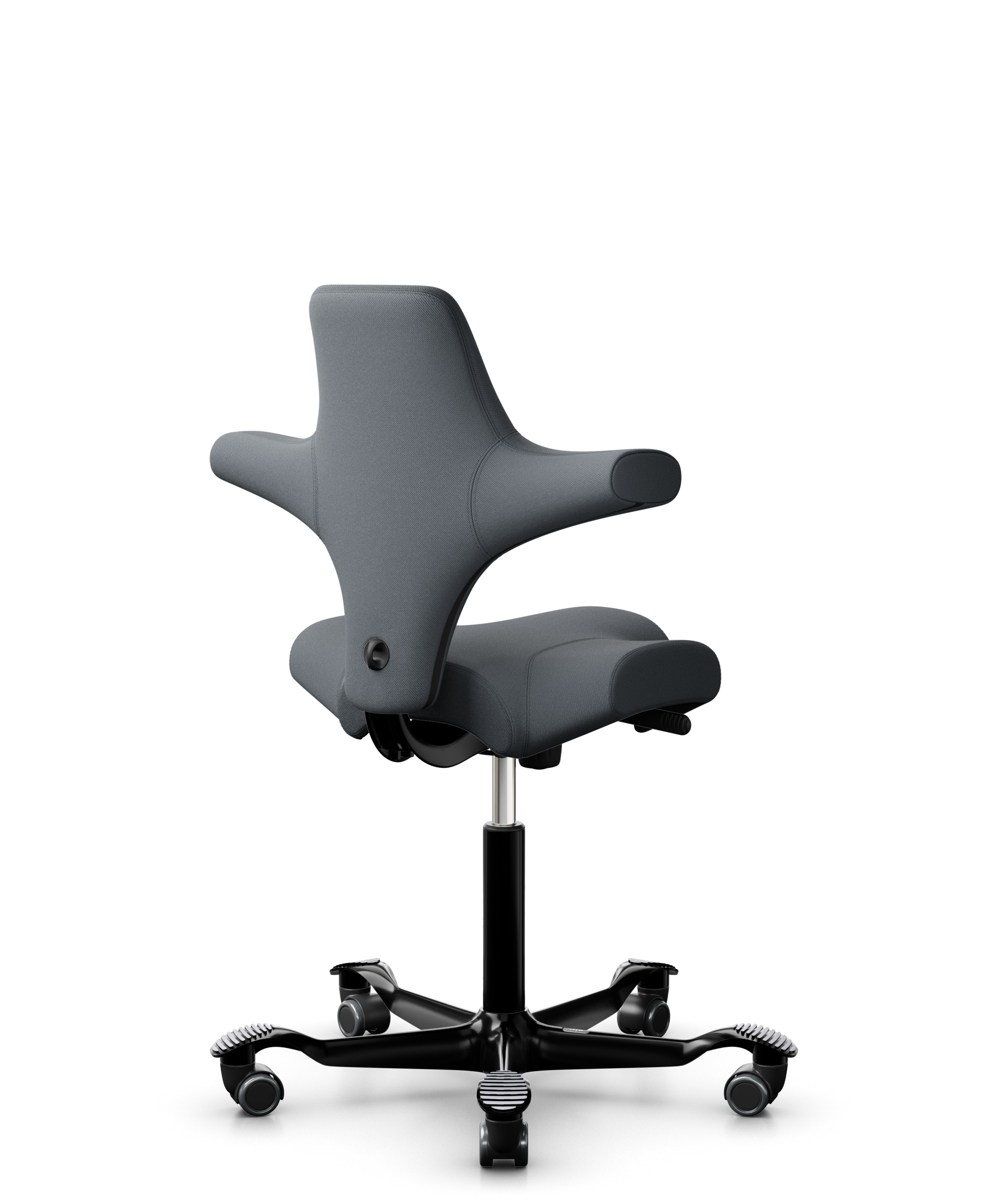 HAG Capisco 8106 Stoff Select Grau Gestell Schwarz