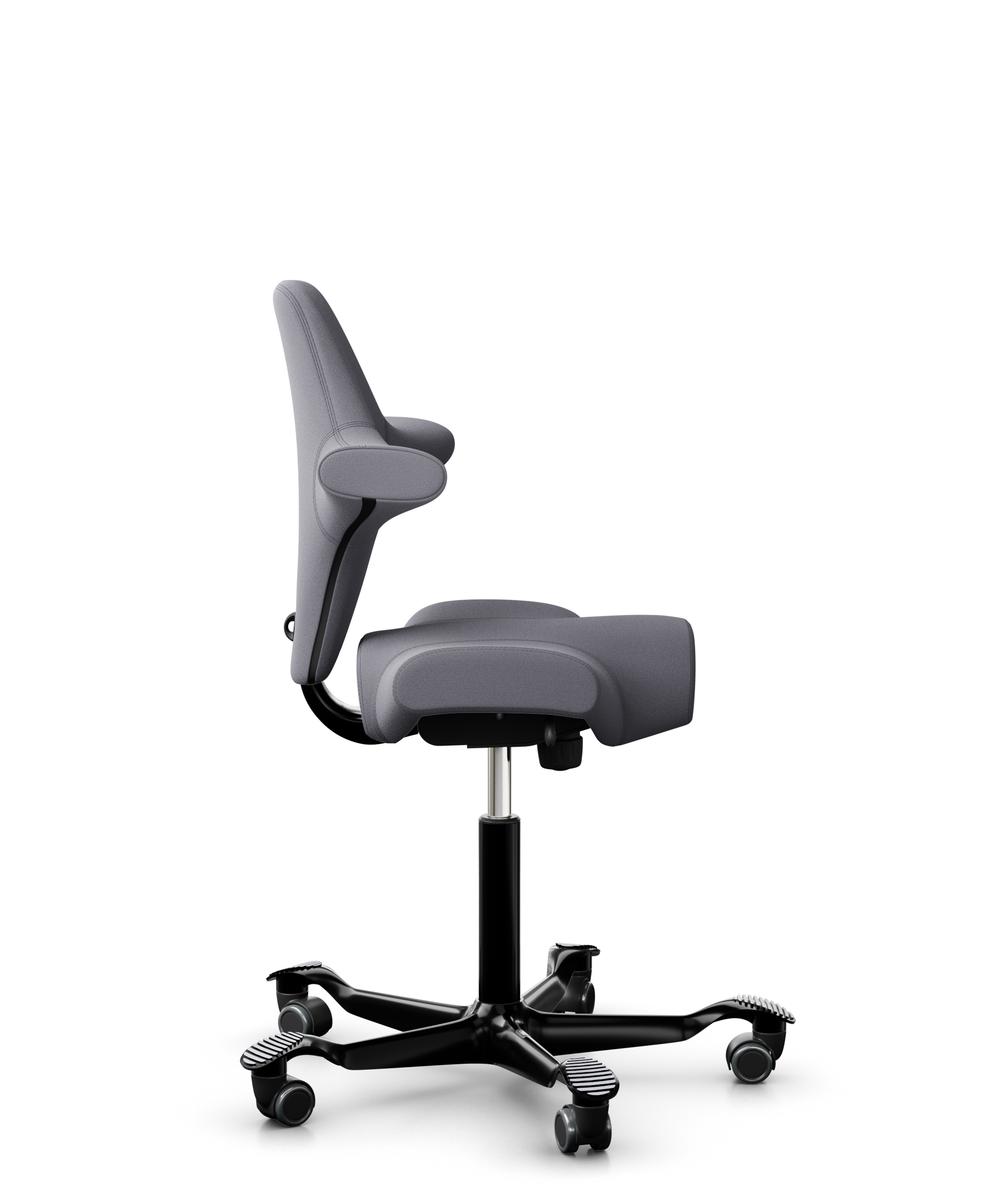 HAG Capisco 8106 Stoff Xtreme Grau Gestell Schwarz