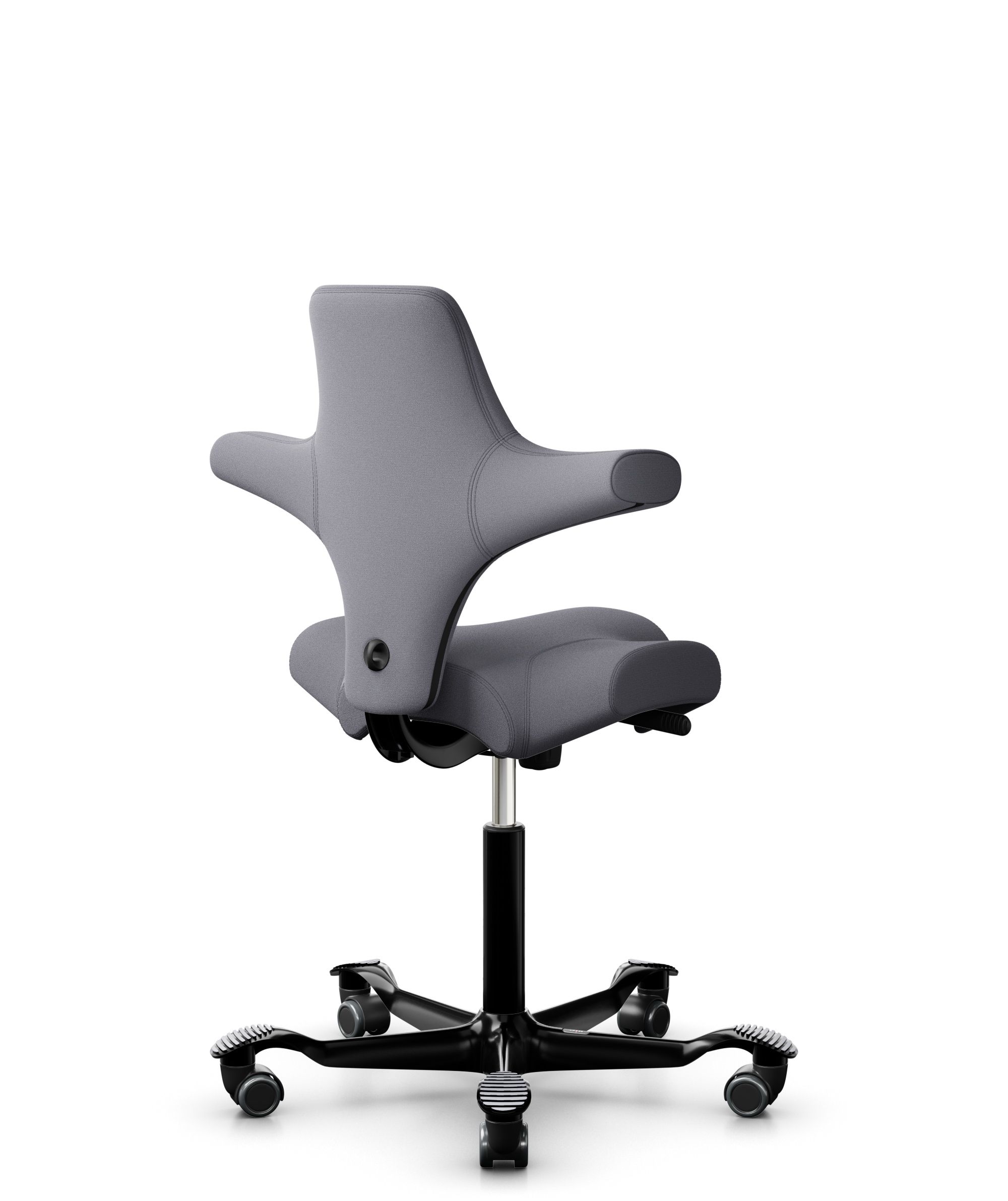 HAG Capisco 8106 Stoff Xtreme Grau Gestell Schwarz