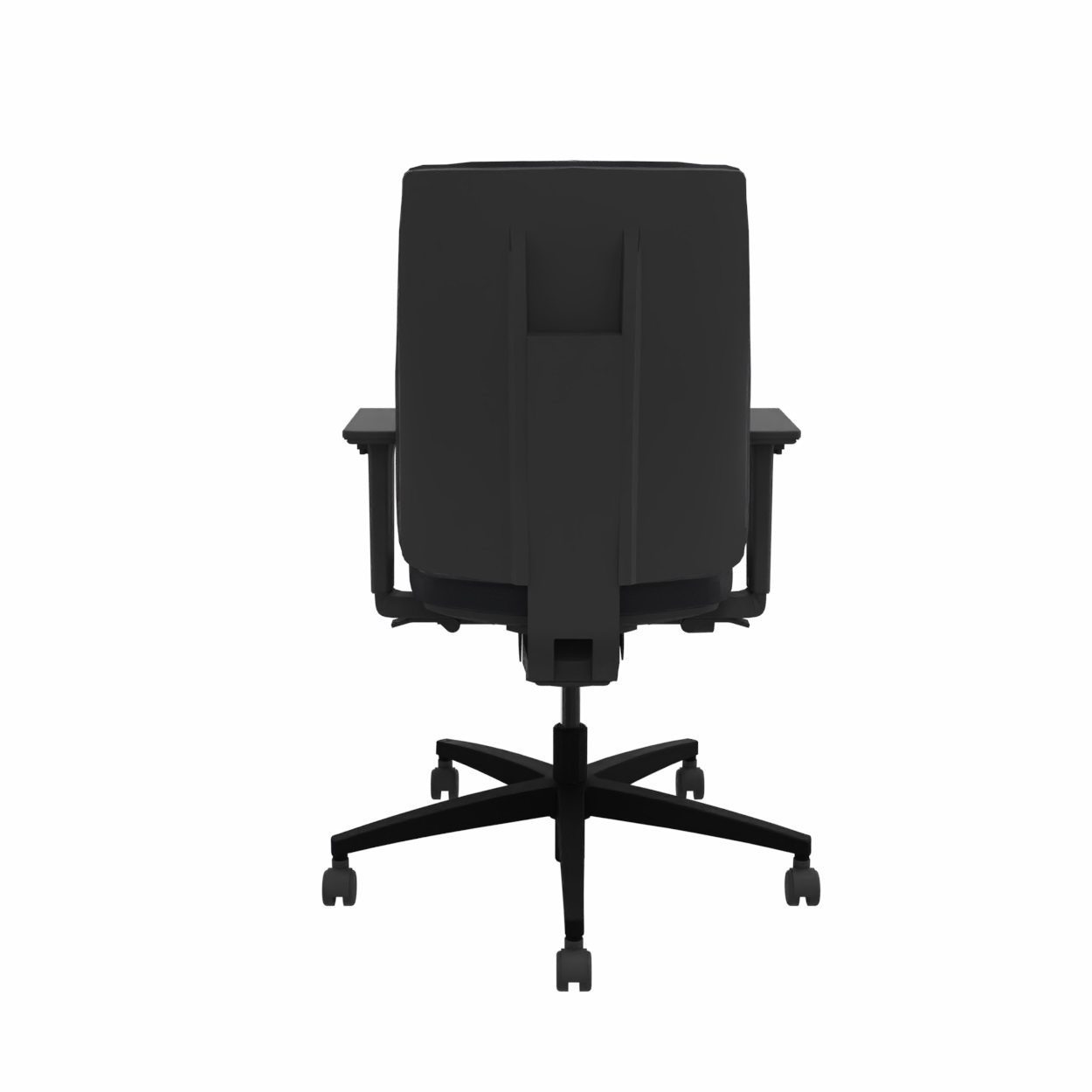 Viasit Linea Polsterrücken 52 cm in Schwarz mit 3D-Armlehnen