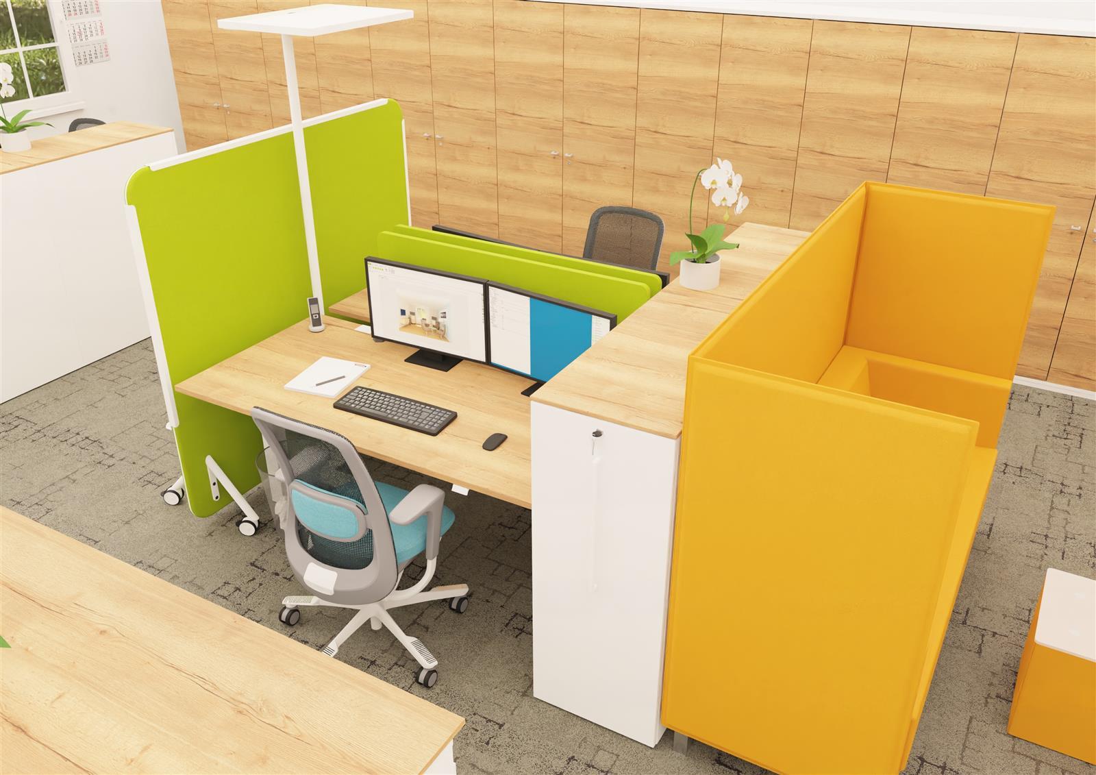 Büroplanung inkl. 3D-Raumplanung und Aufmaß vor Ort