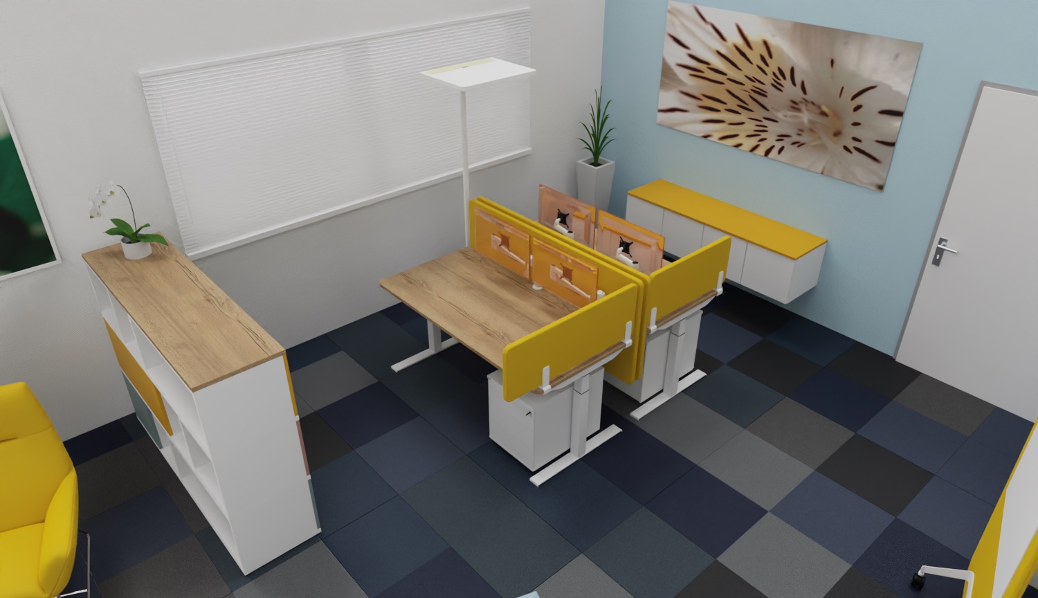 Büroplanung inkl. 3D-Raumplanung und Bildgestaltung