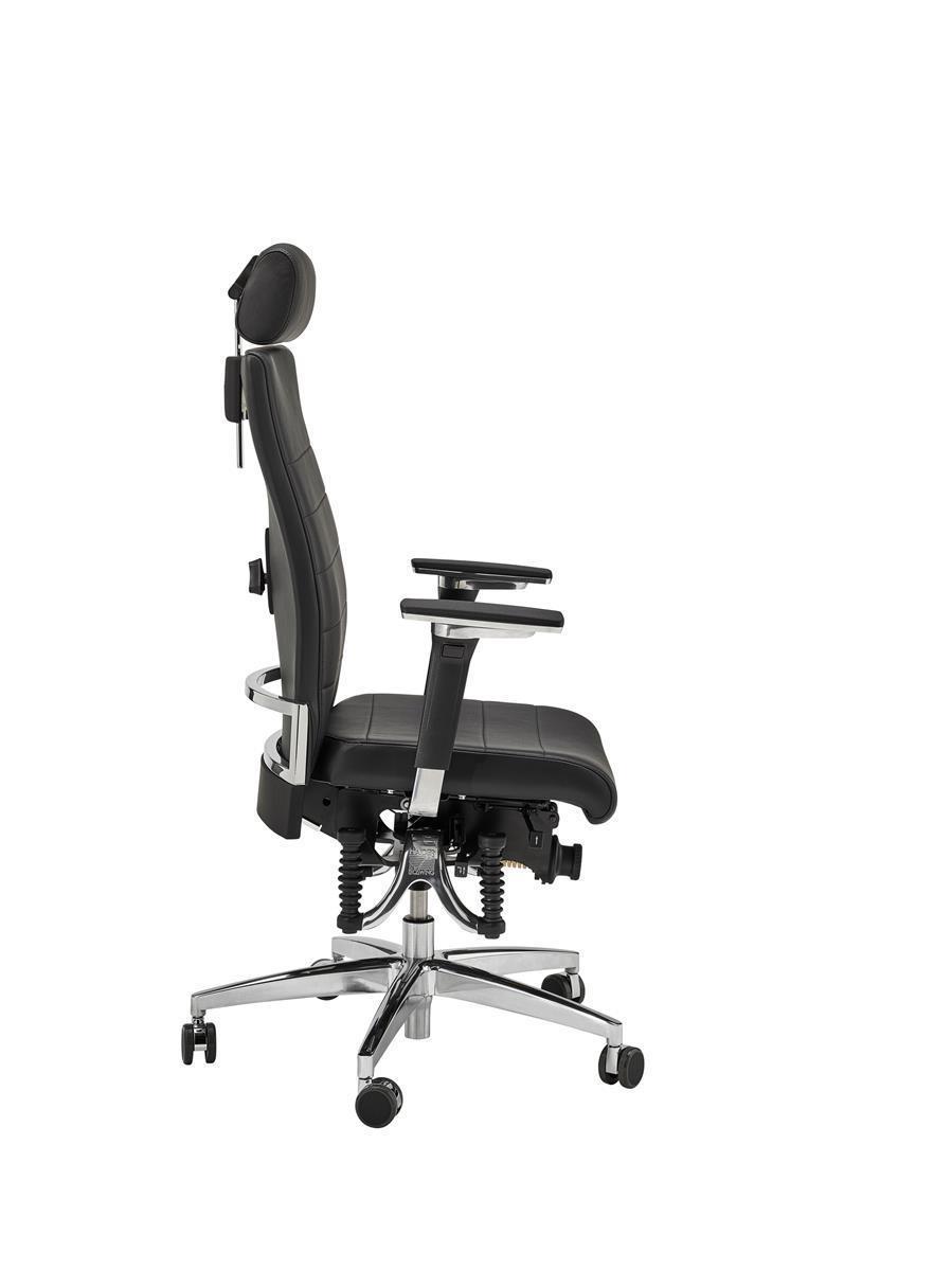 Haider Bioswing Bürodrehstuhl 660 IQ Leder Sofort Lieferbar
