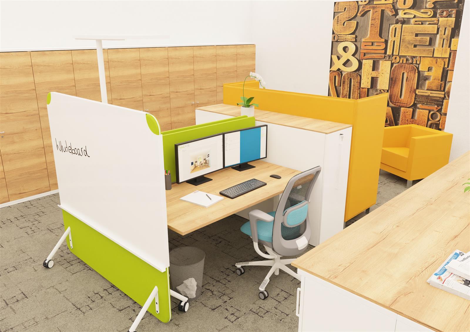 Büroplanung inkl. 3D-Raumplanung und Aufmaß vor Ort