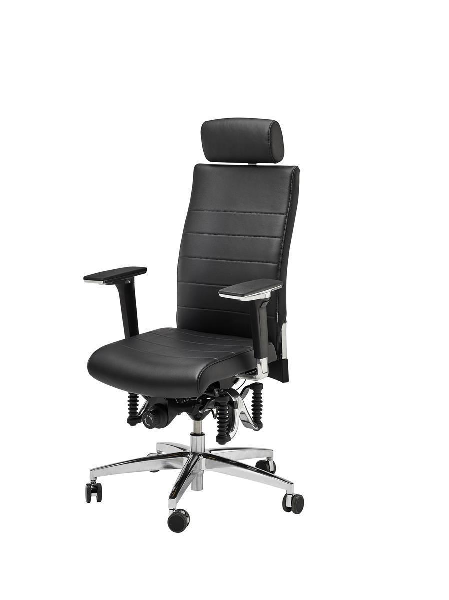 Haider Bioswing Bürodrehstuhl 660 IQ Stoff/Leder Bestseller